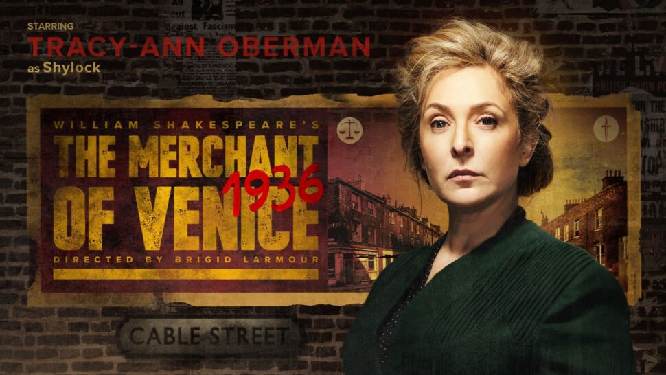 Merchant of Venice production with lead character Shylock played by British Jewish actor Tracy Ann Oberman. “It’s deeply uncomfortable: either you pity Shylock, or you hate him or you find him a mocked character and I don’t know which is worse. I wanted to reclaim this play. It is important to me that it is understood as antisemitic.”