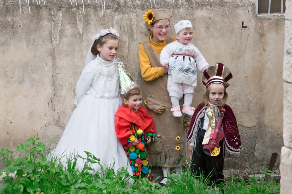 Purim - Children in costume